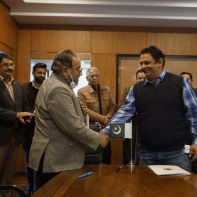 MOU Signing for Forces School Campus Shahi Bagh