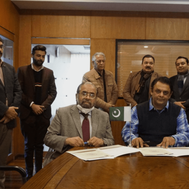 MOU Signing for Forces School Campus Shahi Bagh