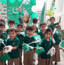 Pakistan independence day at Shahibagh Campus