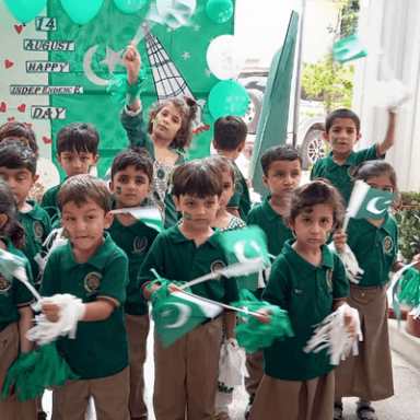 Pakistan independence day at Shahibagh Campus