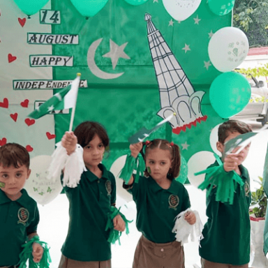 Pakistan independence day at Shahibagh Campus