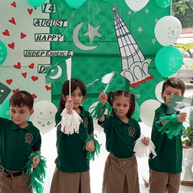 Pakistan independence day at Shahibagh Campus